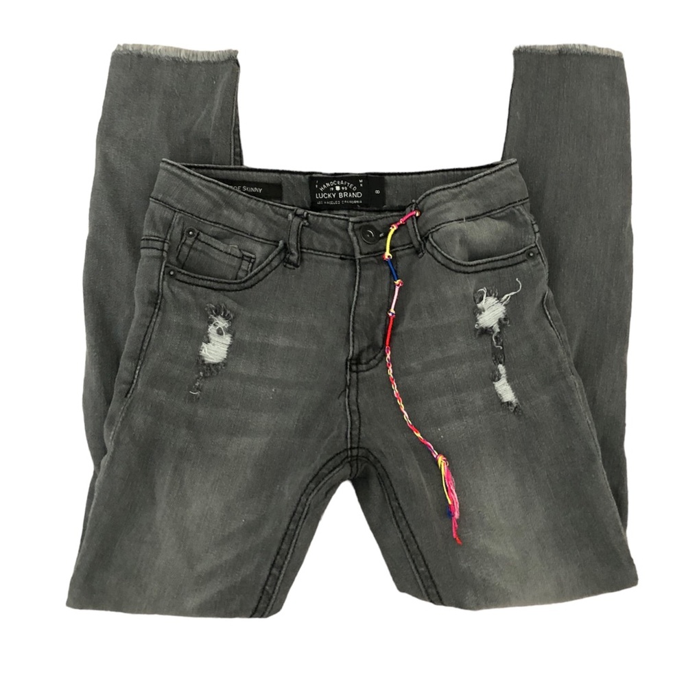 LUCKY BRAND Girls Zoe Skinny Jeans 8